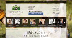 Desktop Screenshot of fotostudio-peschges.de